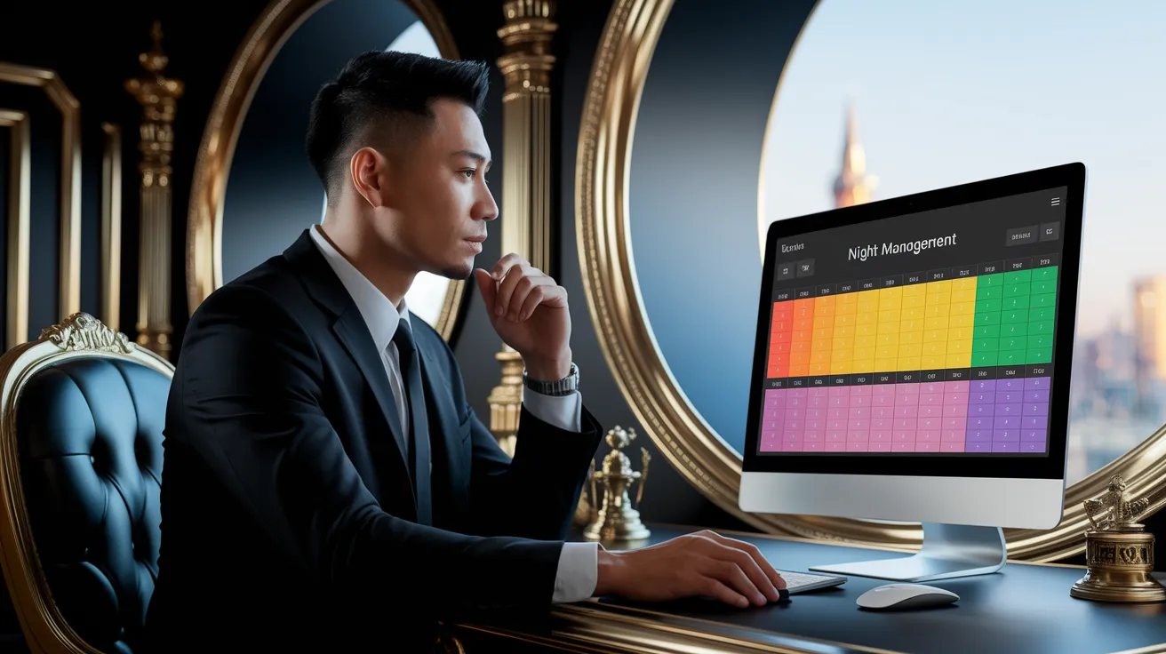 オーナーが数字と体制を見比べる